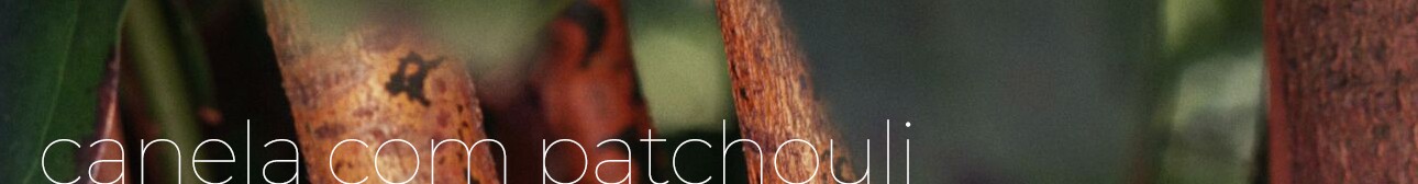 CANELA COM PATCHOULI