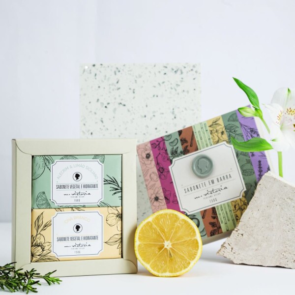 Caixa com 2 sabonetes 150g