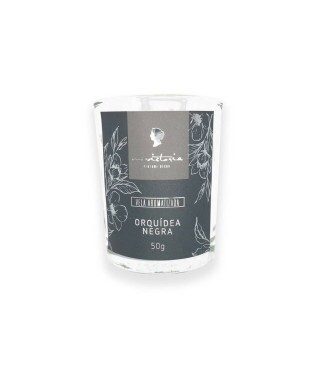 Mini vela aromática 60g lux - ORQUÍDEA NEGRA