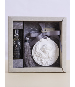 Gesso perfumado p medalhão anjo