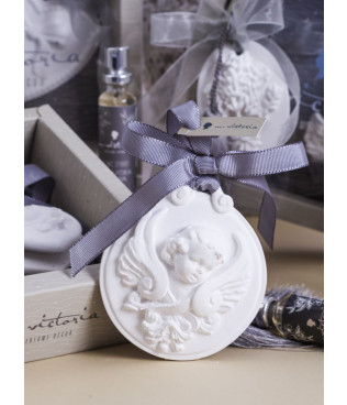 Gesso perfumado p medalhão anjo