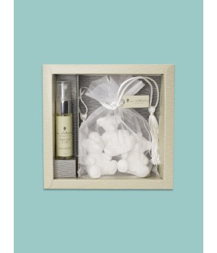 Gesso perfumado p sachê ursinho