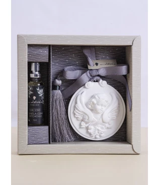 Gesso perfumado p medalhão anjo