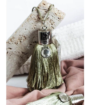 Tassel perfumado liso - Lima com mandarim