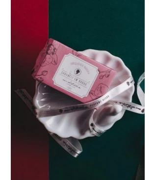 Kit saboneteira  sabonete em barra 150g - CANELA COM PATCHOULI