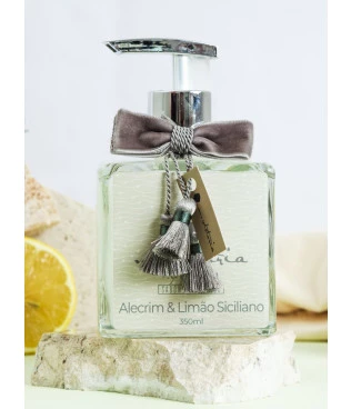 Sabonete líquido 350ml cubo ALECRIM & LIMÃO SICILIANO 